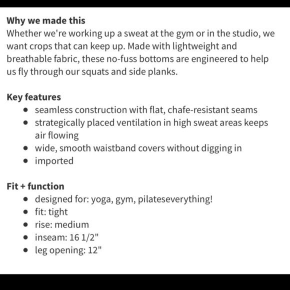 Lululemon In the Flow II Crop Blue Legging 4 - Picture 10 of 11